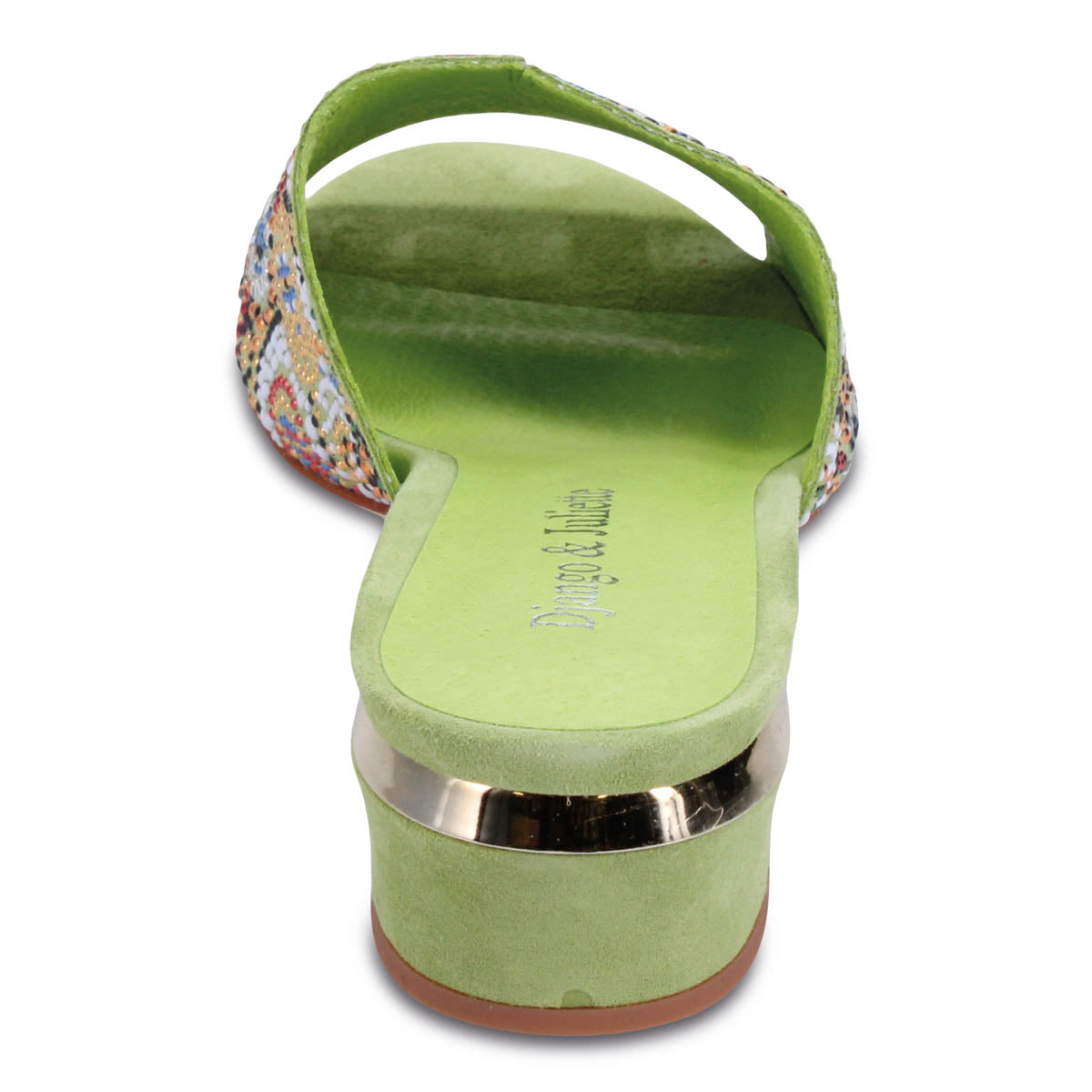 PALE LIME SUEDE | Rear