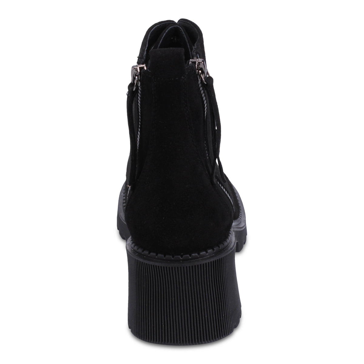 BLACK SUEDE | Rear