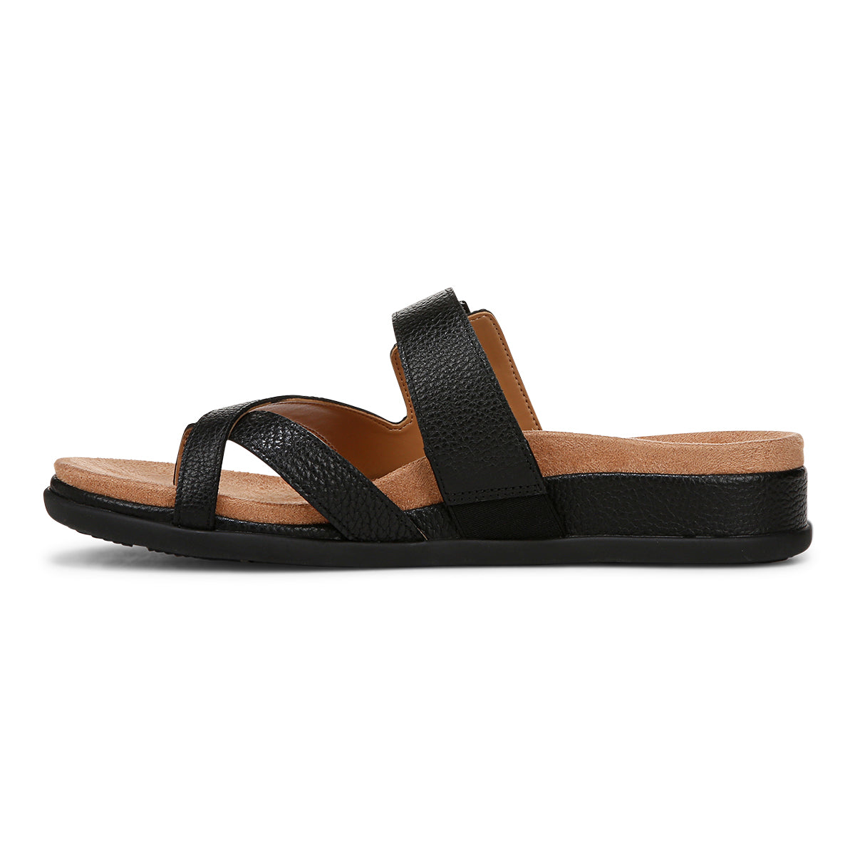 Carmela Strappy Slide Sandal (Wide)