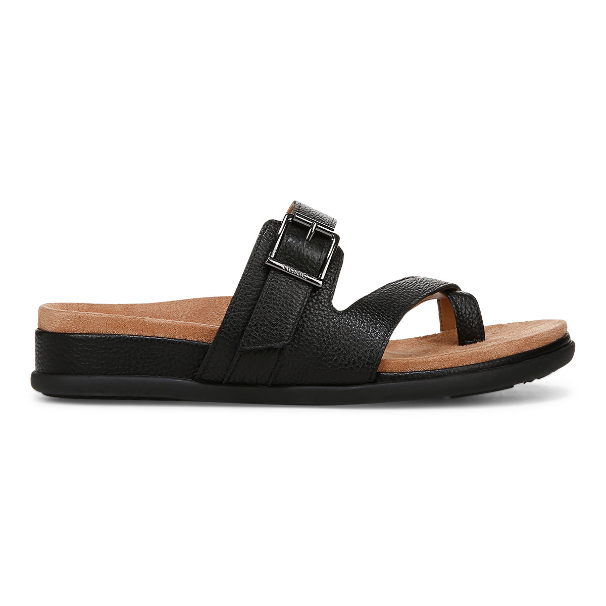 Carmela Strappy Slide Sandal (Wide)