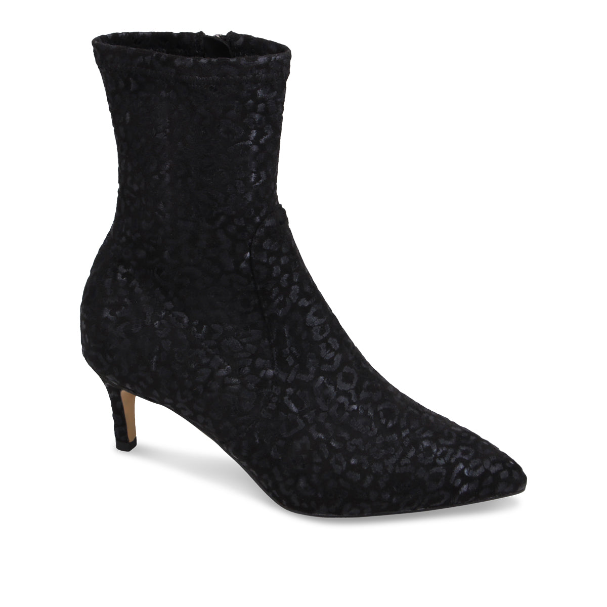 BLACK METALLIC LEOPARD