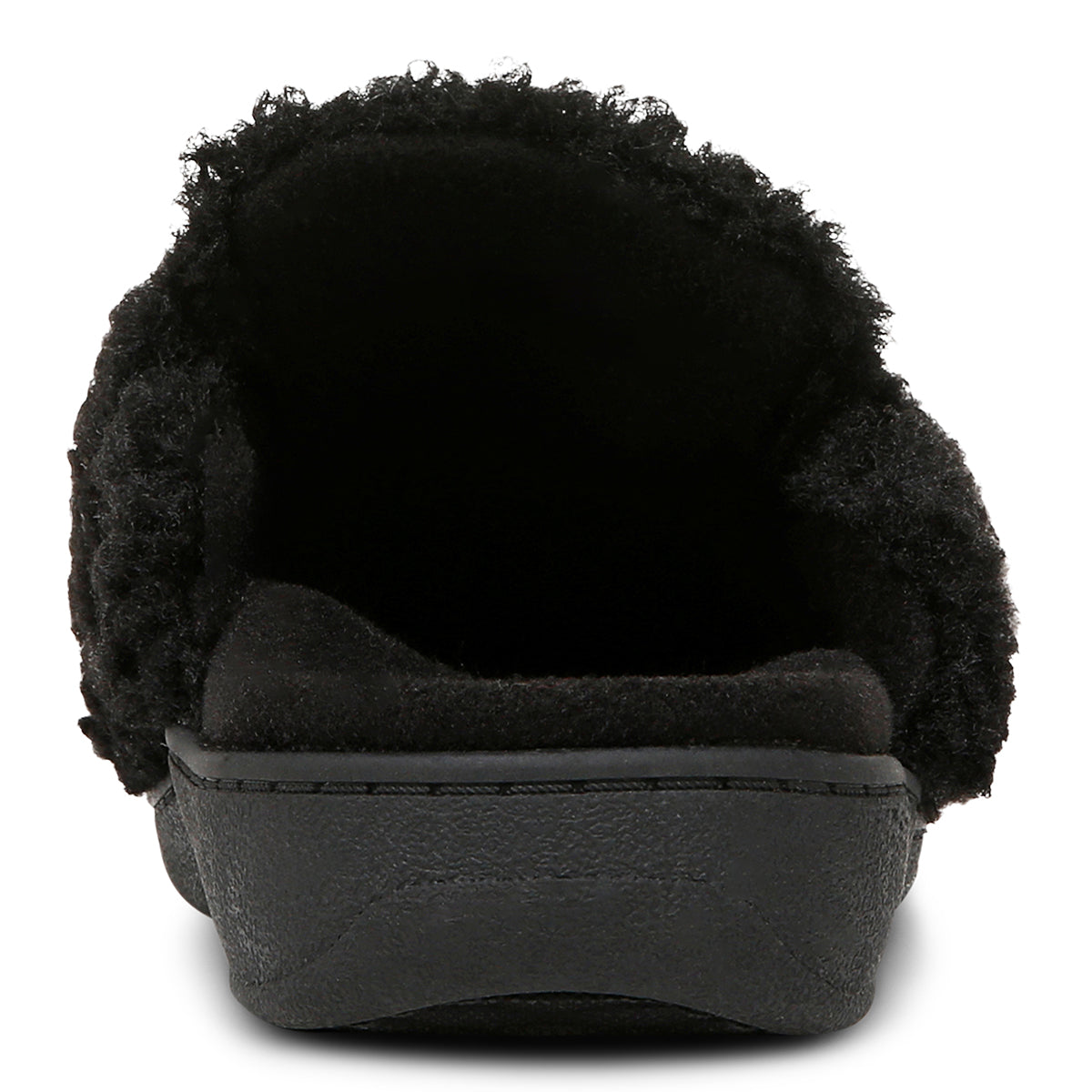 BLACK SHEARLING | Rear