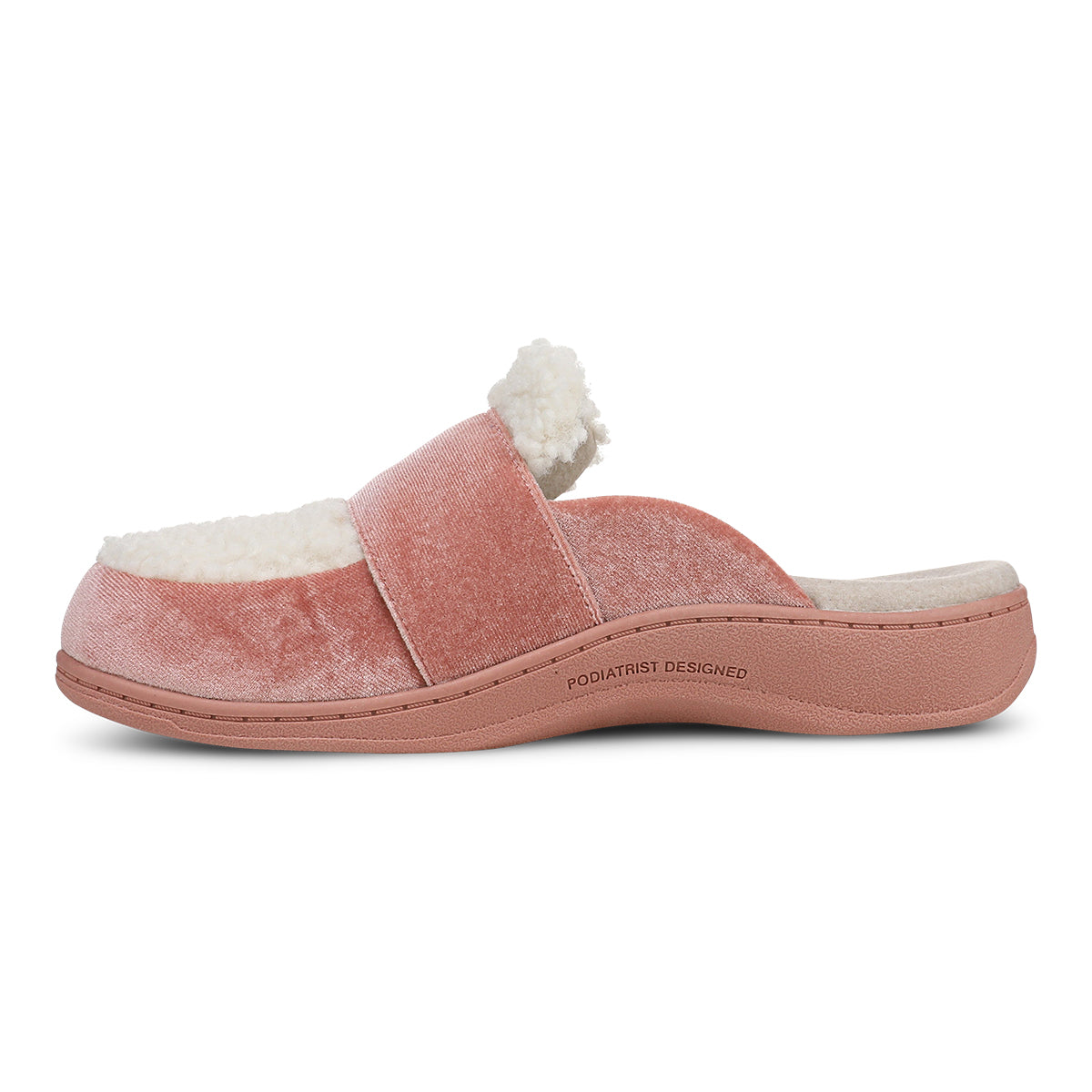 LIGHT PINK VELVET | Left