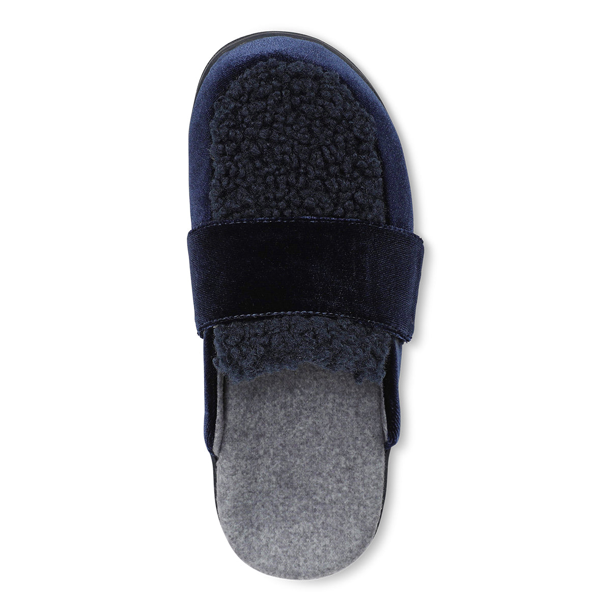 NAVY BLAZER SHEARLING | Top