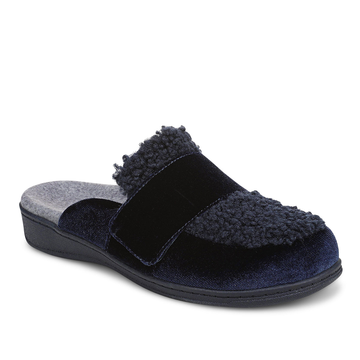 NAVY BLAZER SHEARLING