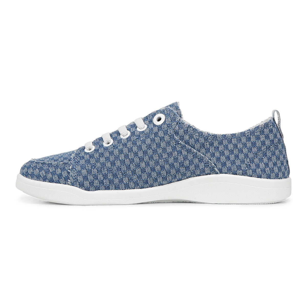BLUE CHECKERED | Left