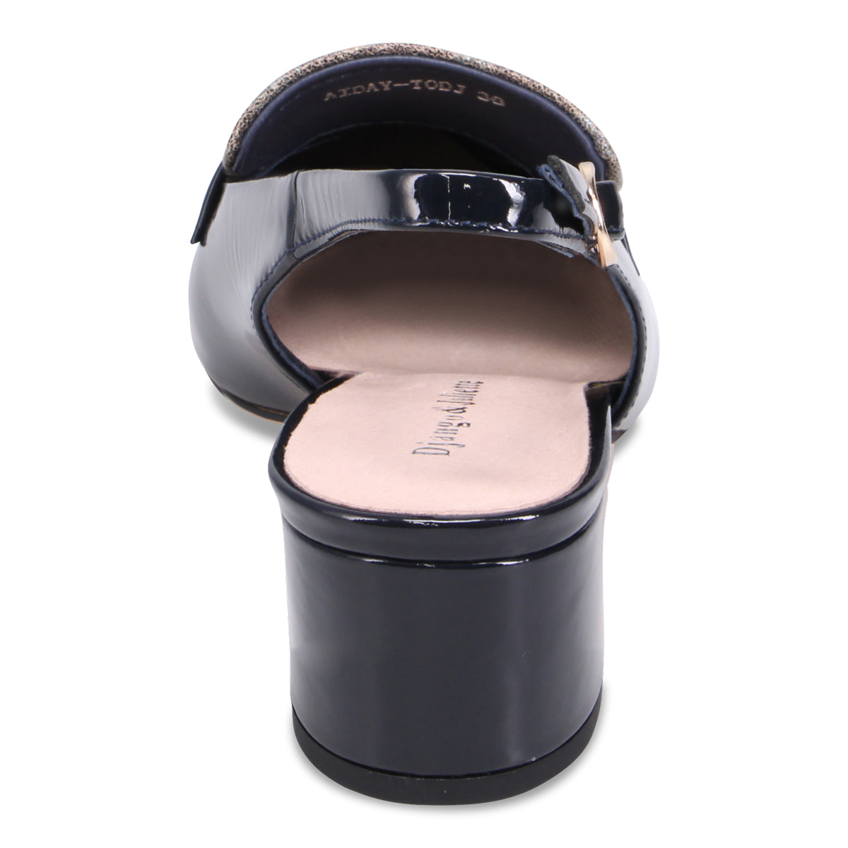 BLUE METAL FLORAL | Rear