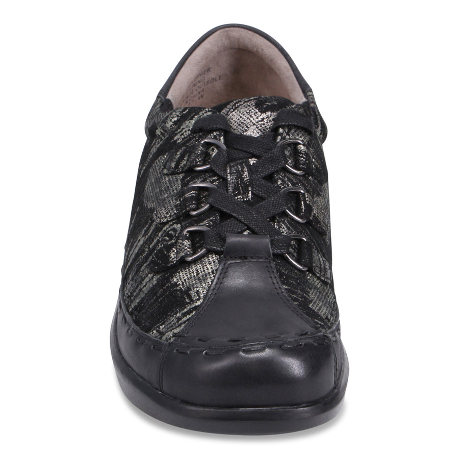 BLACK KHAKI LEATHER | Front