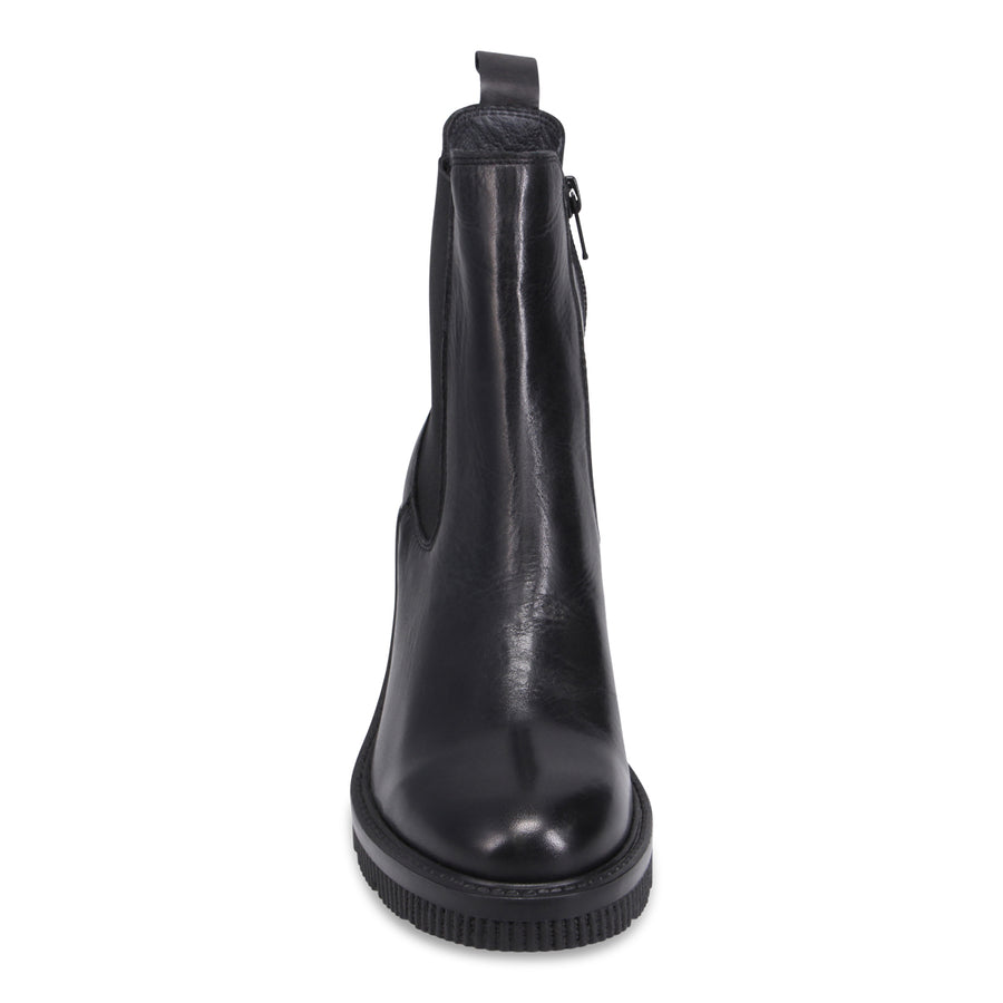 BLACK LEATHER | Front