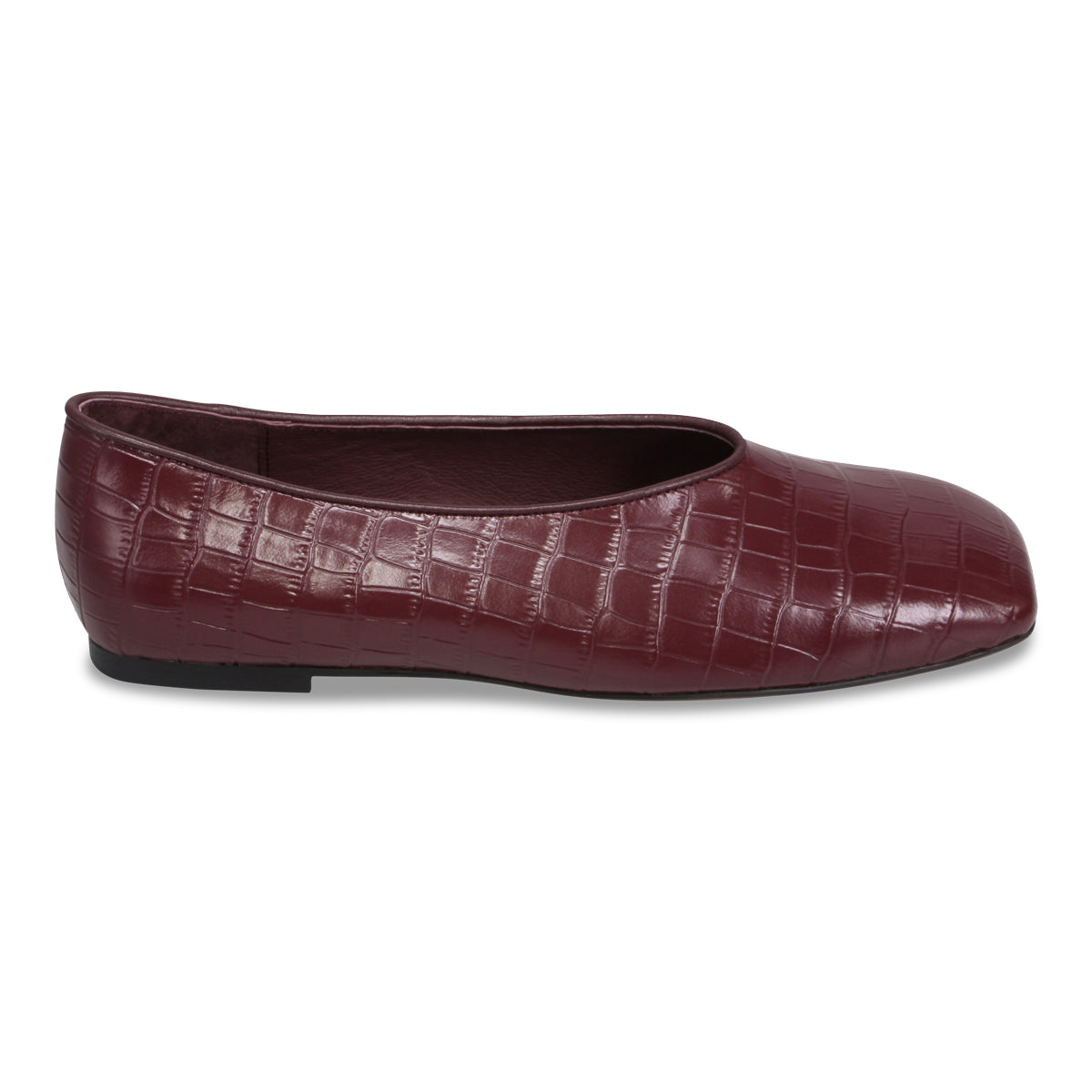 BURGUNDY CROC | Right