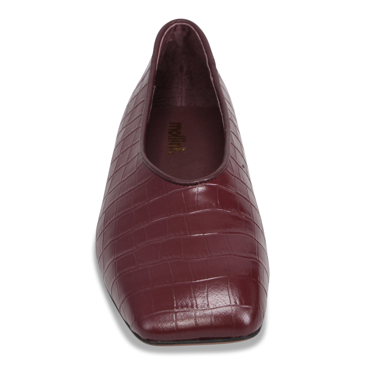BURGUNDY CROC | Front