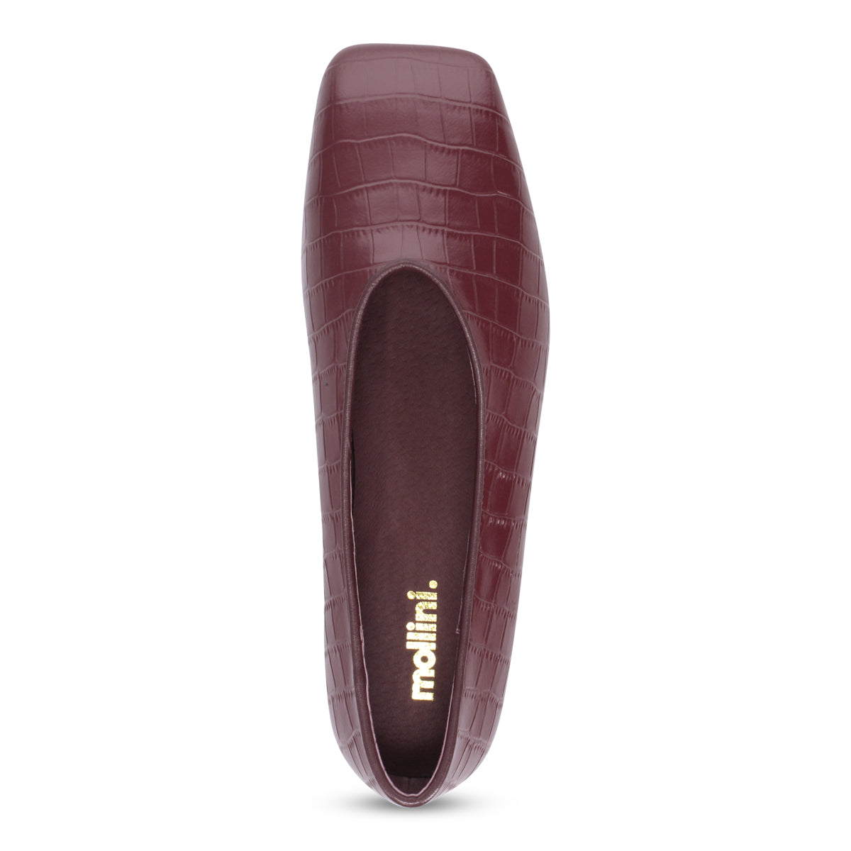 BURGUNDY CROC | Top