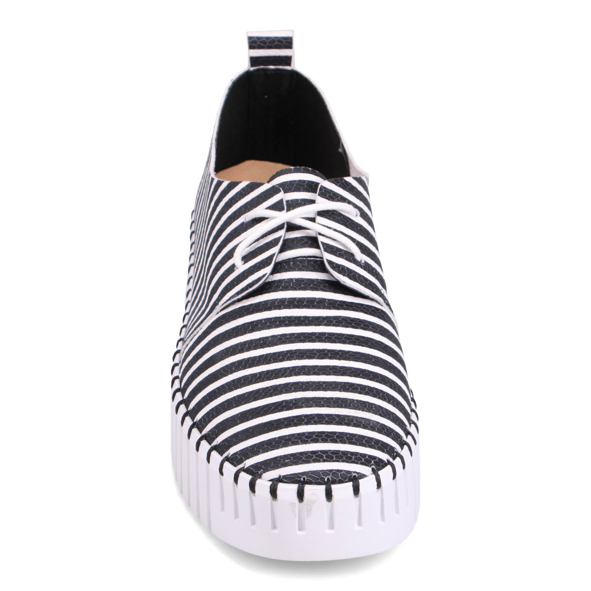 BLACK WHITE STRIPE | Front