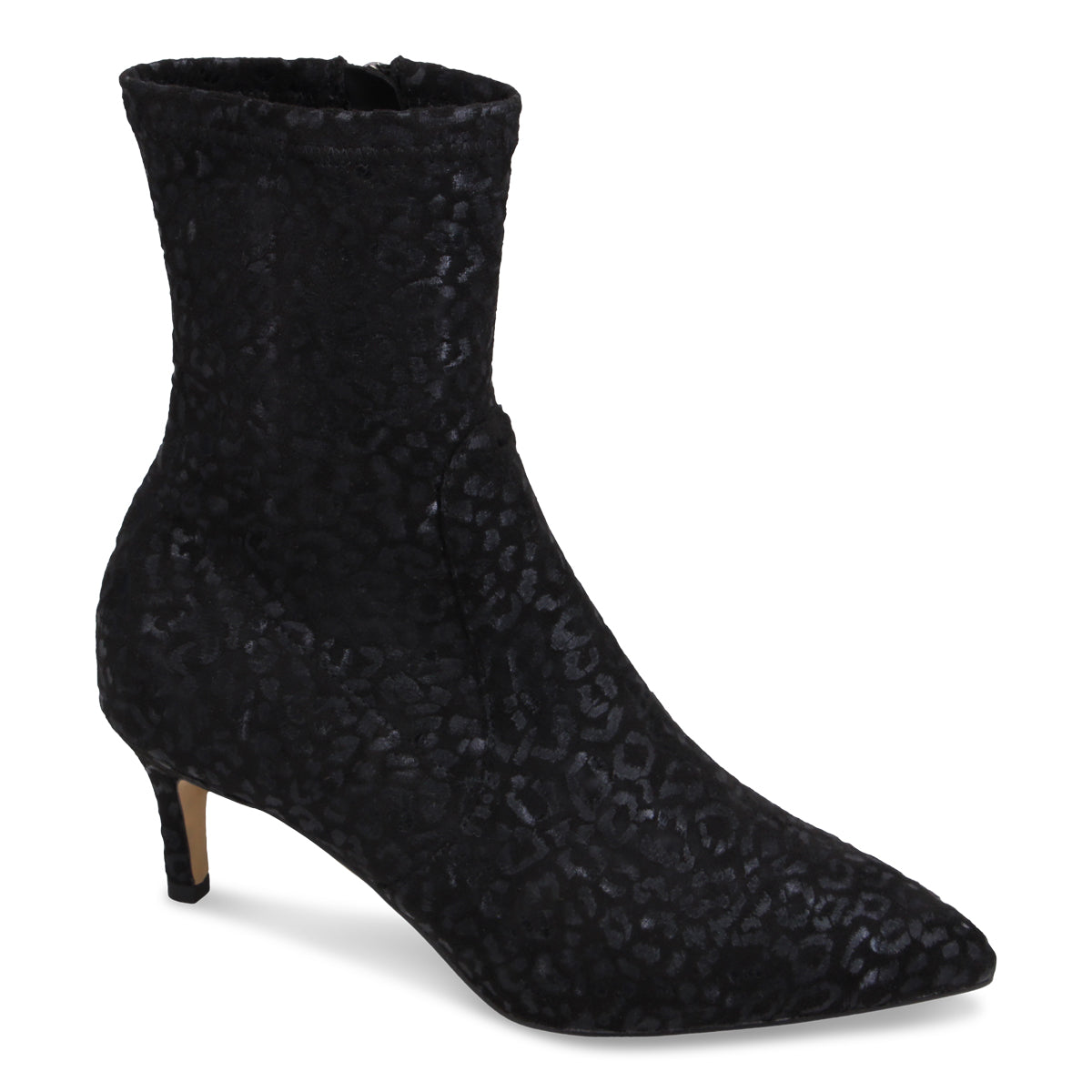 BLACK METALLIC LEOPARD