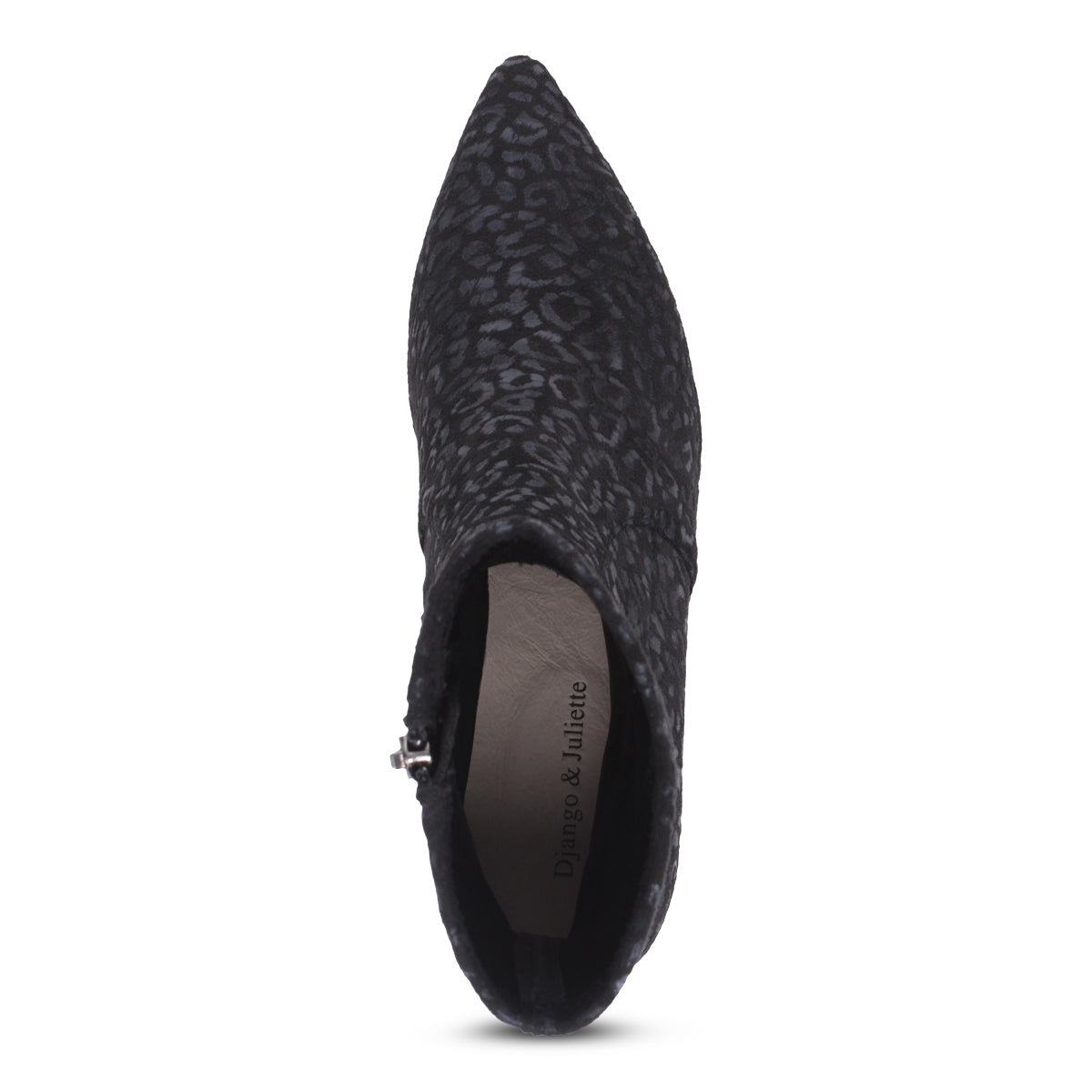 BLACK METALLIC LEOPARD | Top
