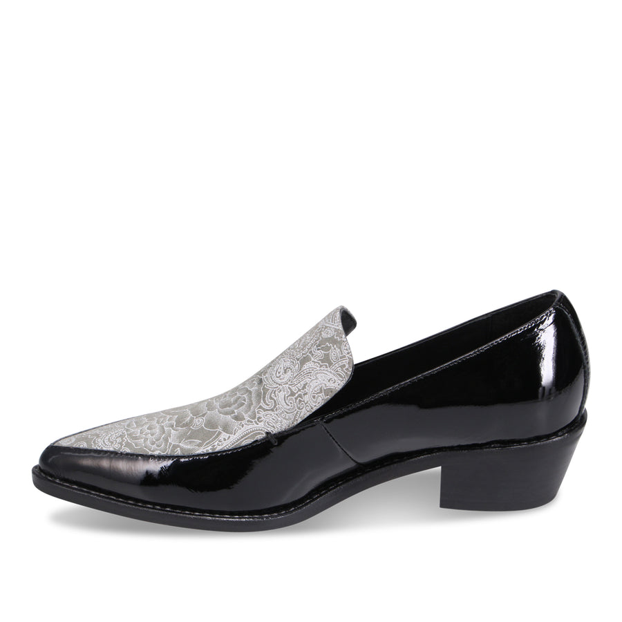 BLACK SILVER PRINT | Left