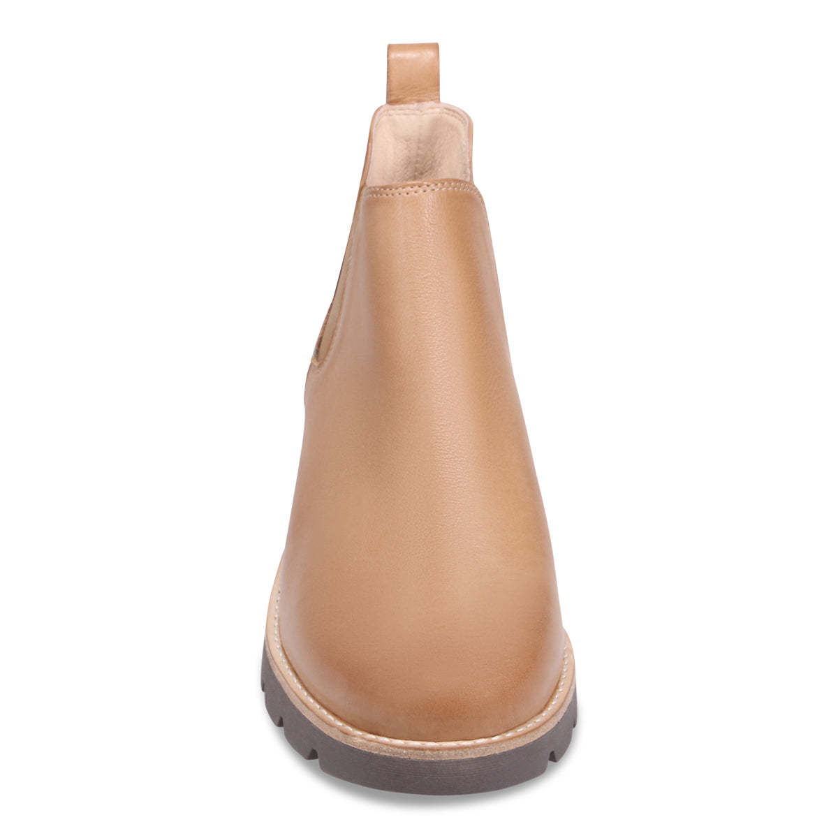 DARK TAN LEATHER | Front