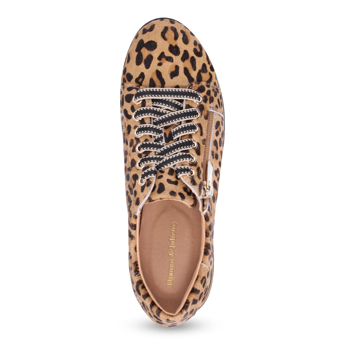 TAN LEOPARD PONY | Top