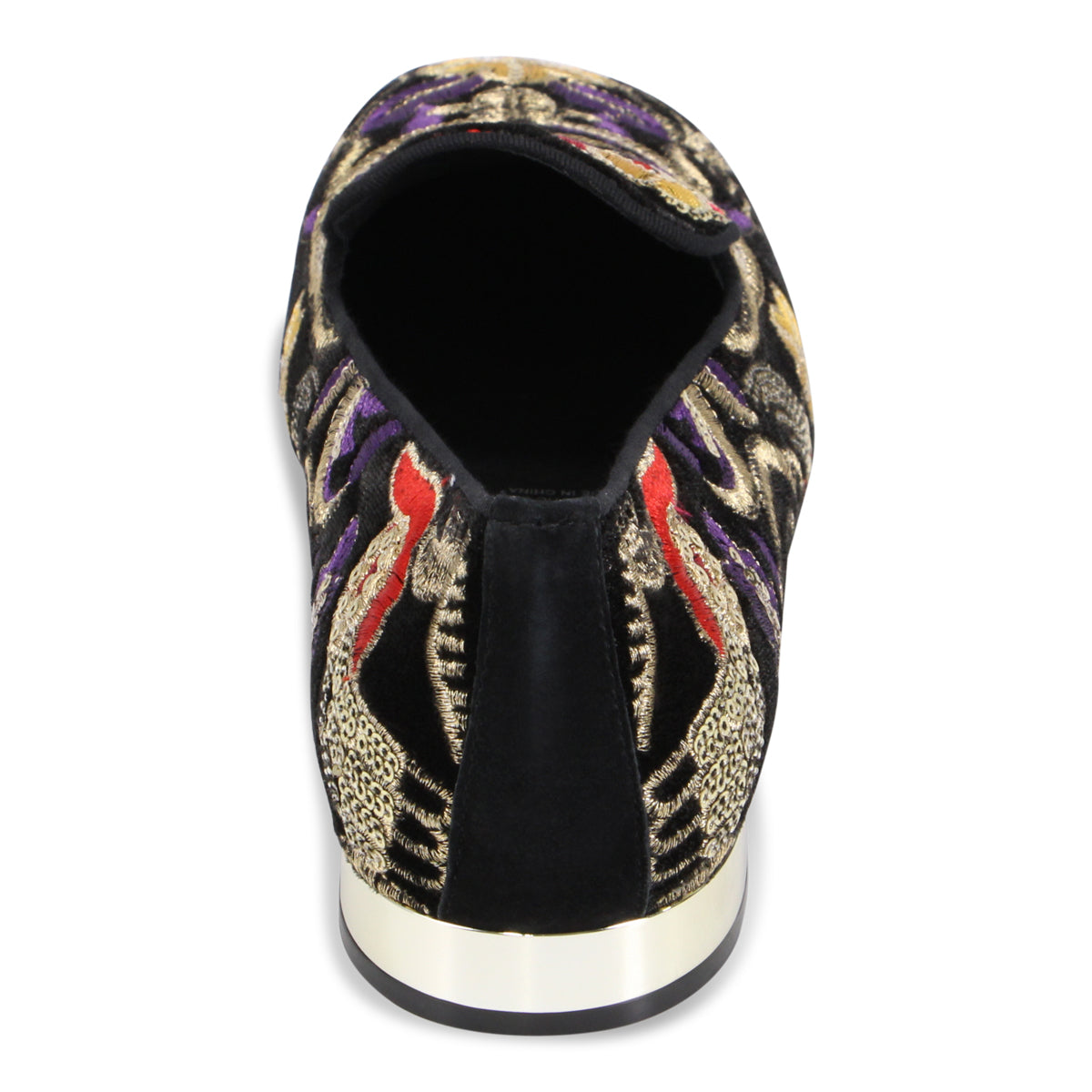 BLACK EMBROIDERY | Rear