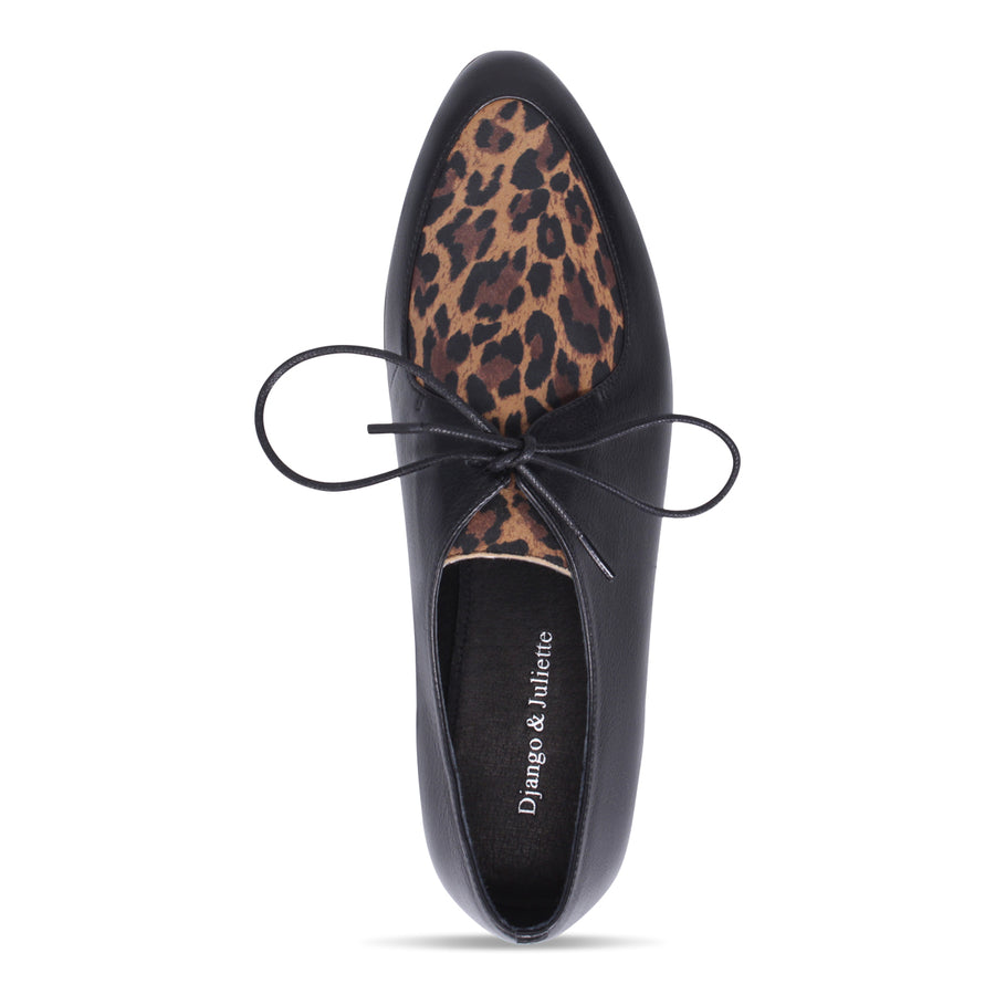 BLACK TAN LEOPARD | Top