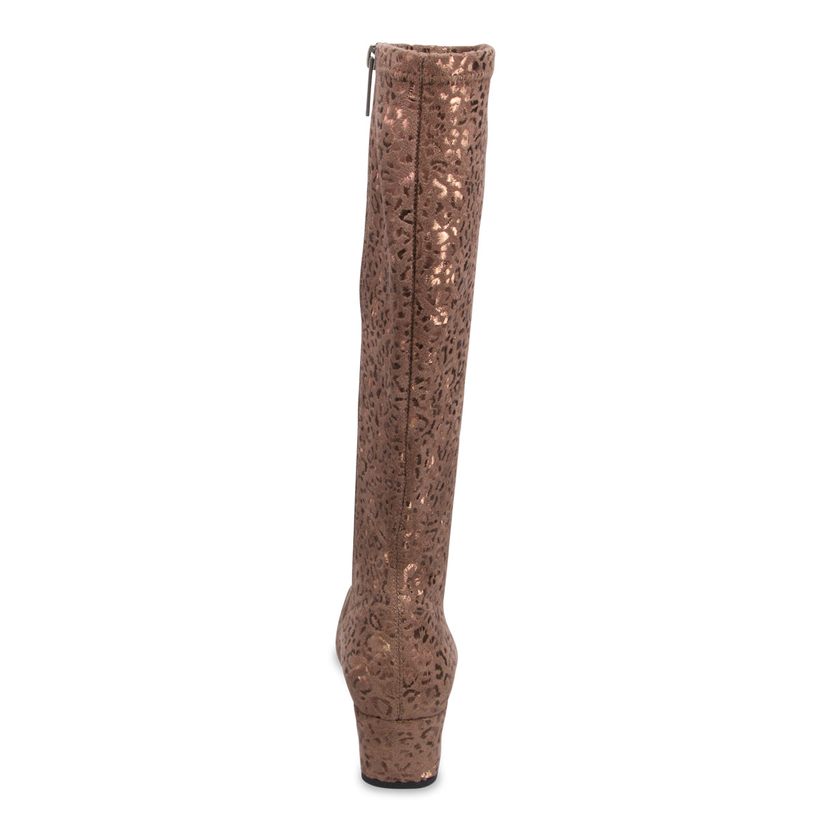TAUPE BRONZE LEOPARD | Rear