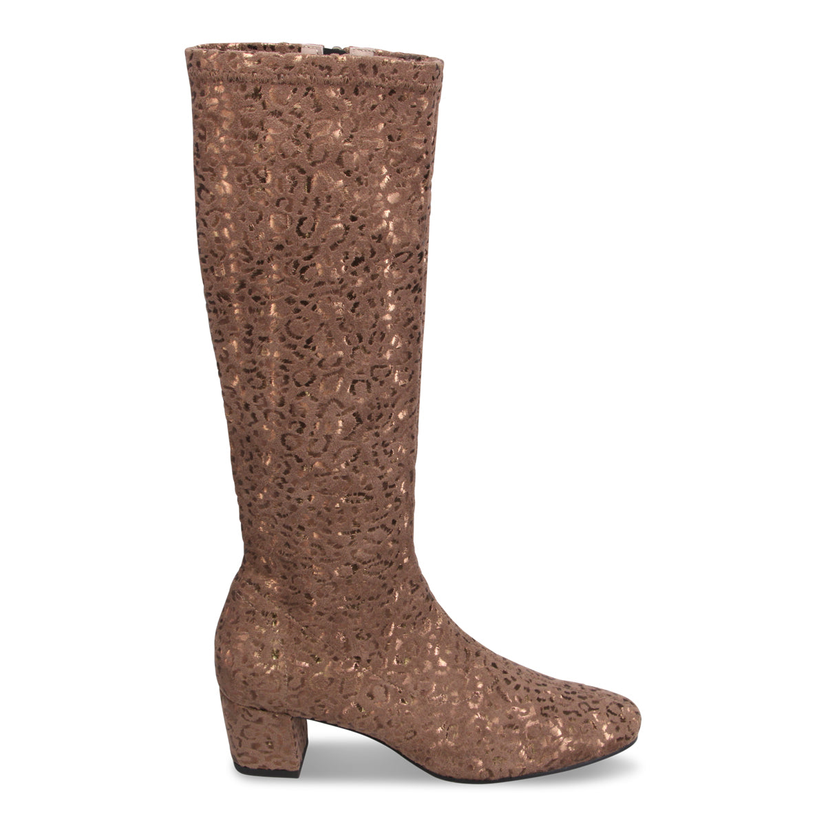 TAUPE BRONZE LEOPARD | Right