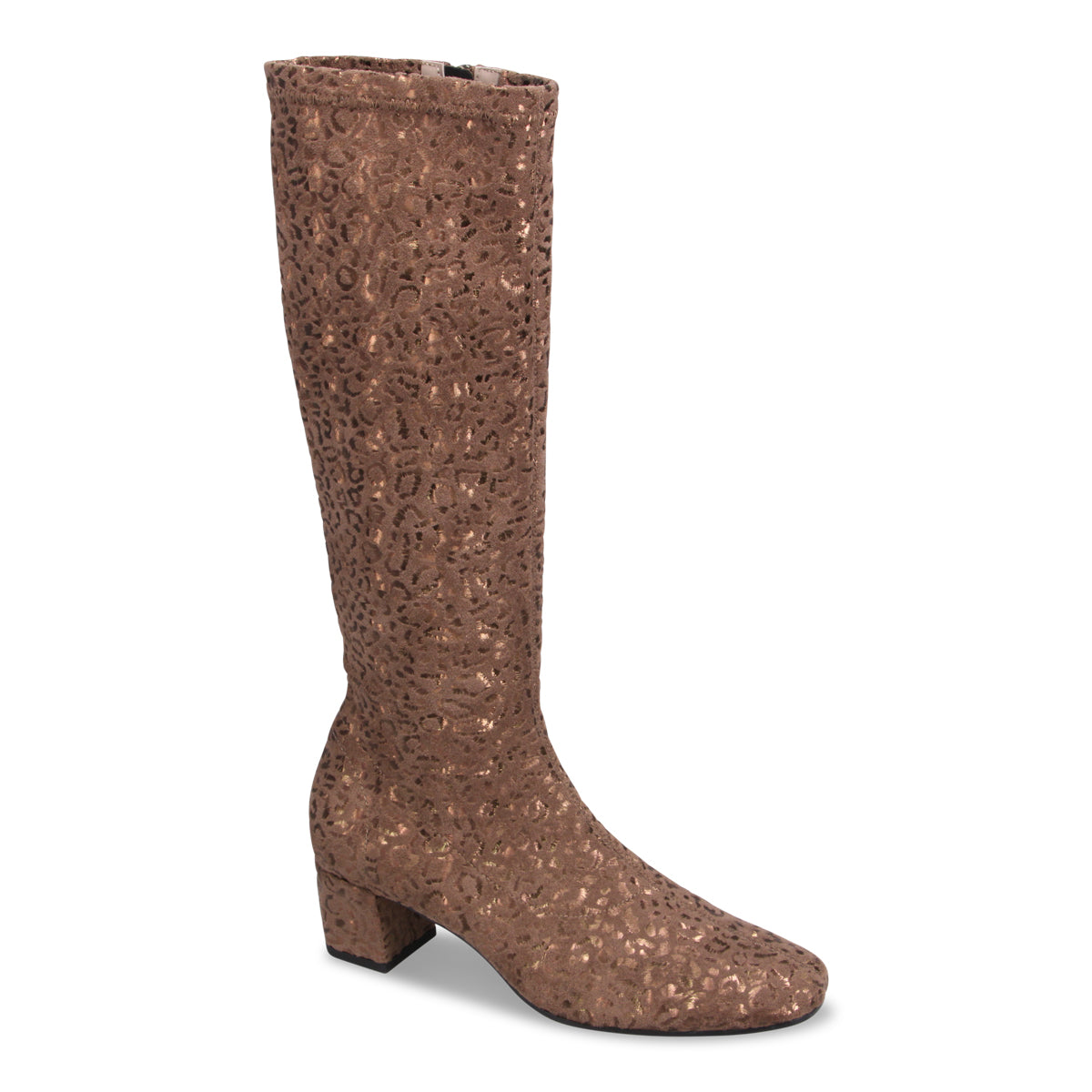 TAUPE BRONZE LEOPARD