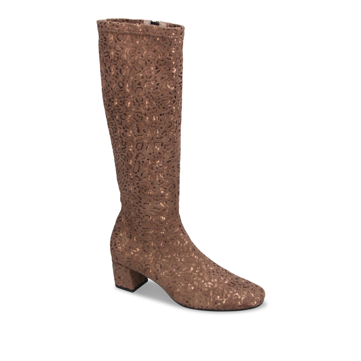 TAUPE BRONZE LEOPARD