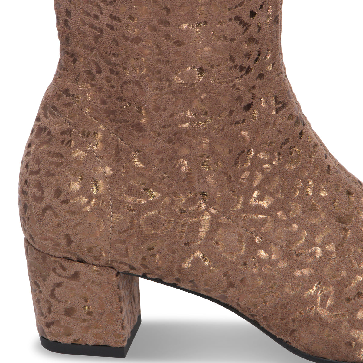 TAUPE BRONZE LEOPARD | Right