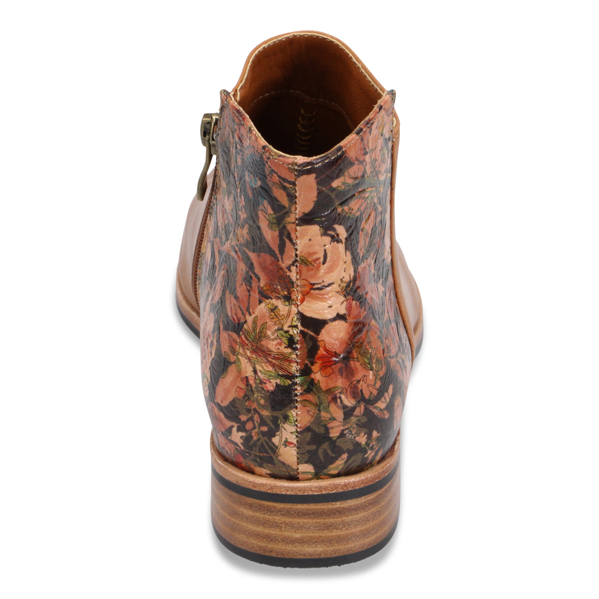 TAN CAFE FLORAL | Rear