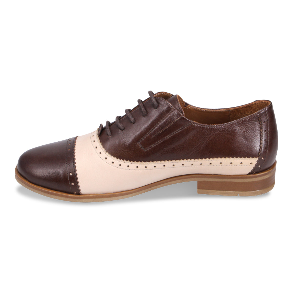 BROWN + CREAM | Left