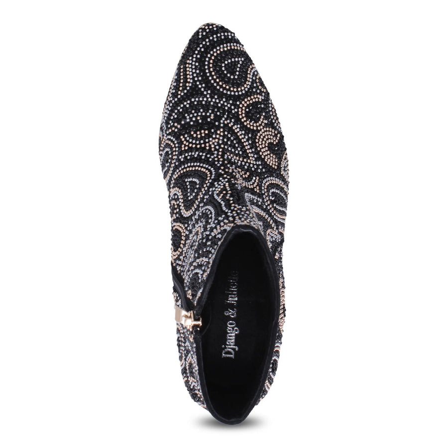 NEW BLACK PAISLEY SUEDE | Top