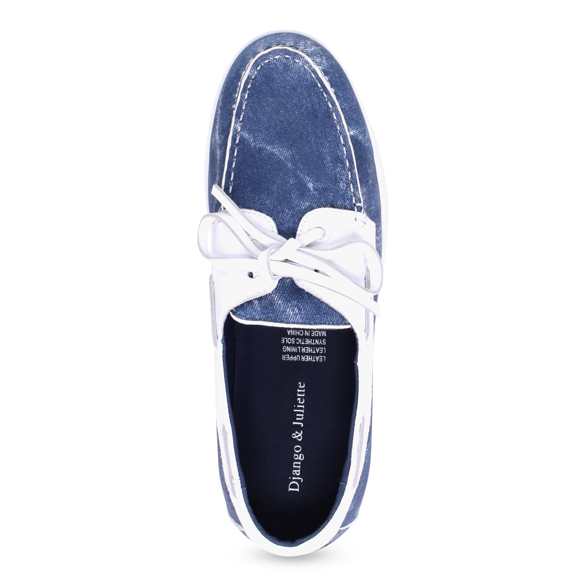 BLUE DISTRESSED | Top