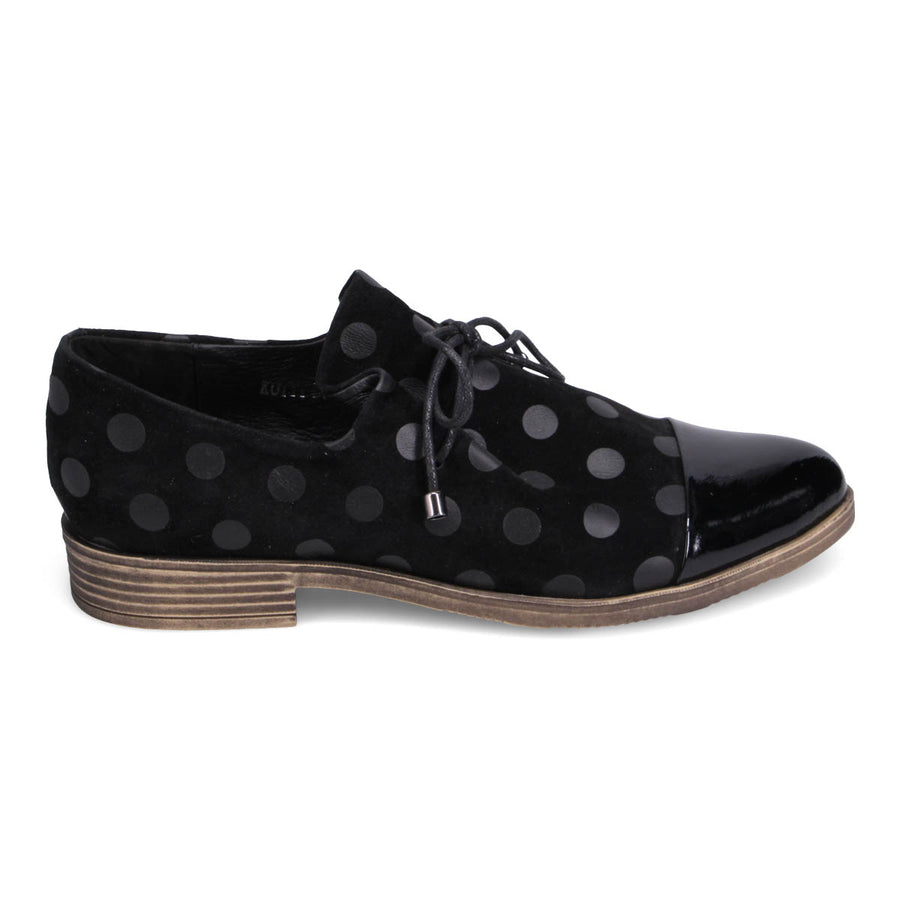 BLACK DOT SUEDE | Right