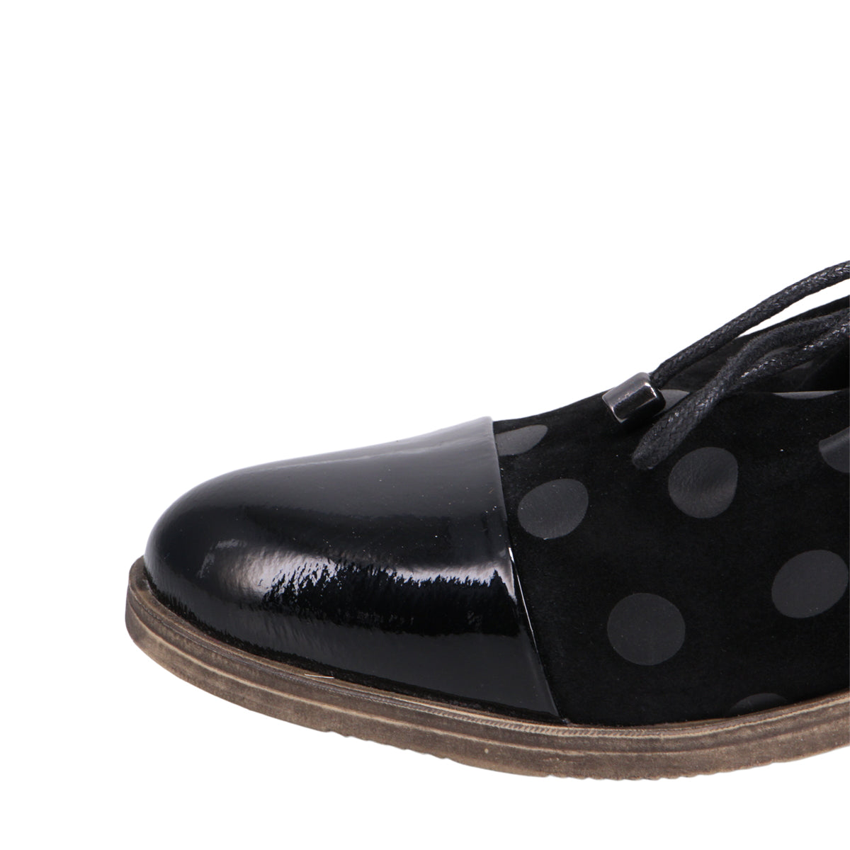 BLACK DOT SUEDE | Detail
