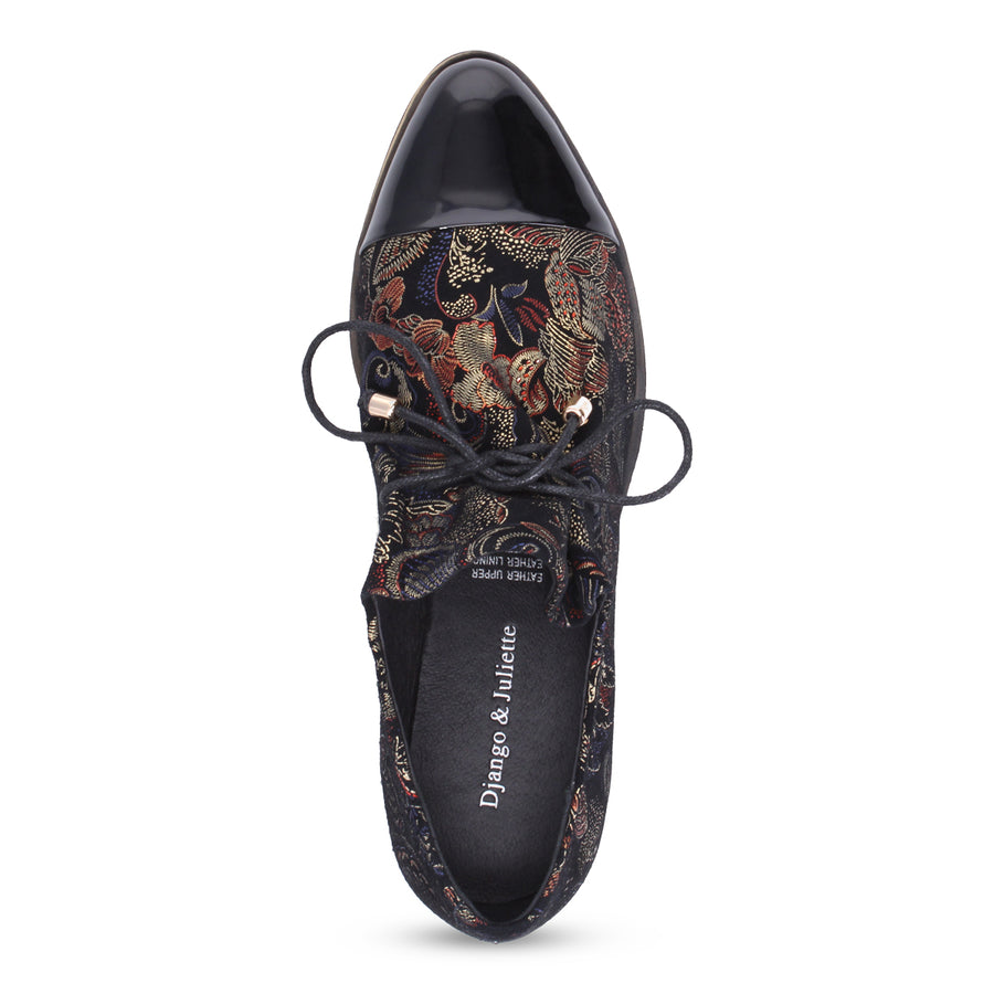 BLACK REGAL PRINT | Top