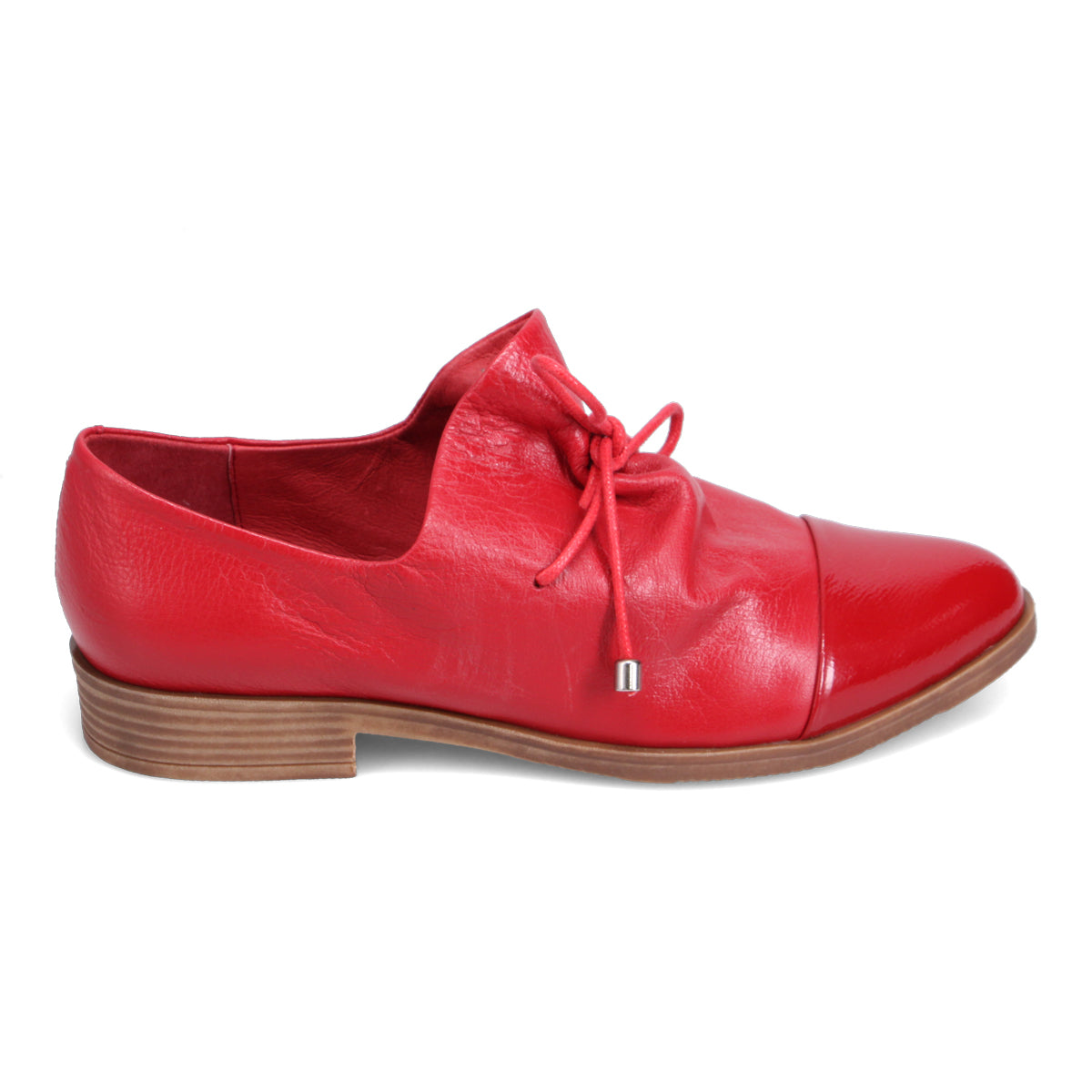 DARK RED PATENT | Right