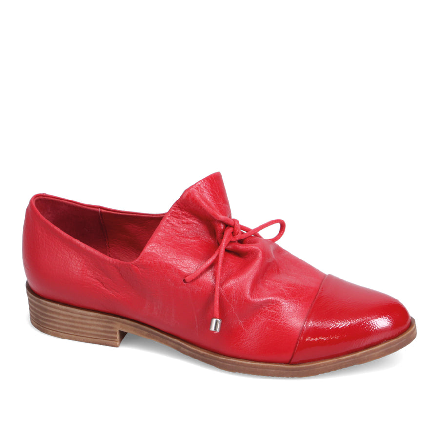 DARK RED PATENT