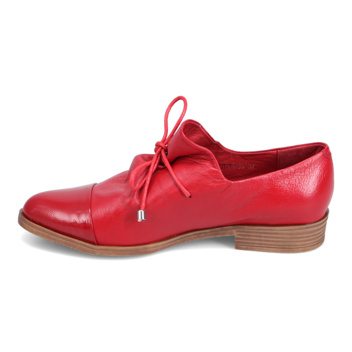 DARK RED PATENT | Left