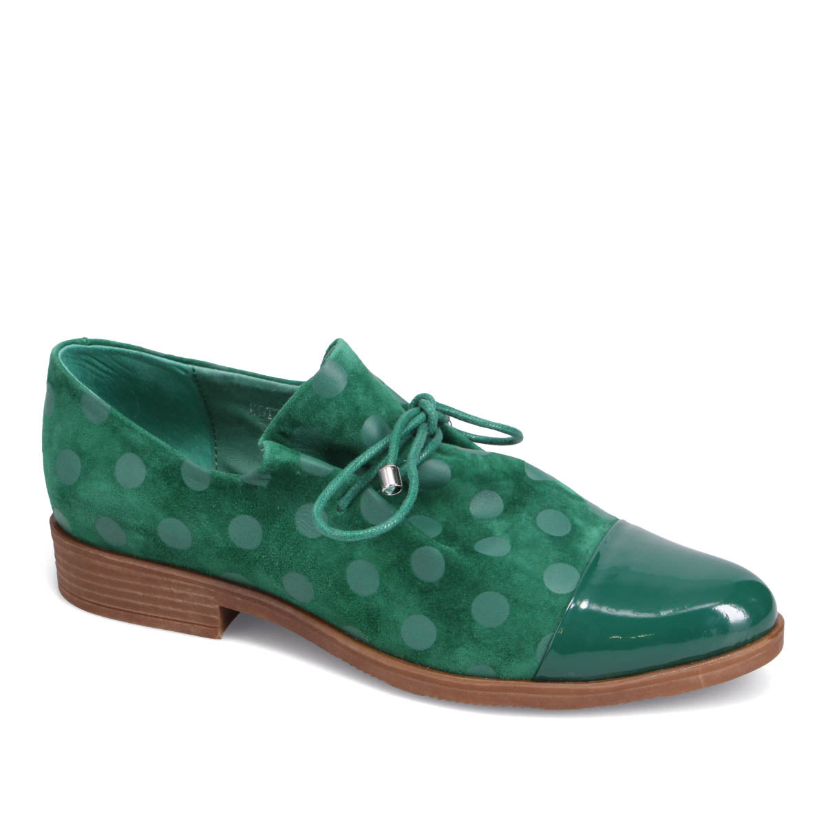 EMERALD DOT SUEDE