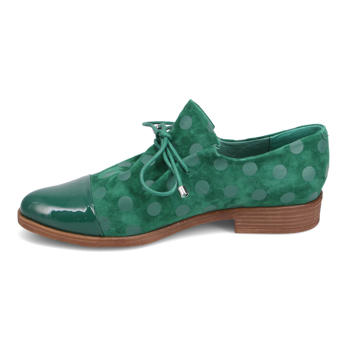 EMERALD DOT SUEDE | Left