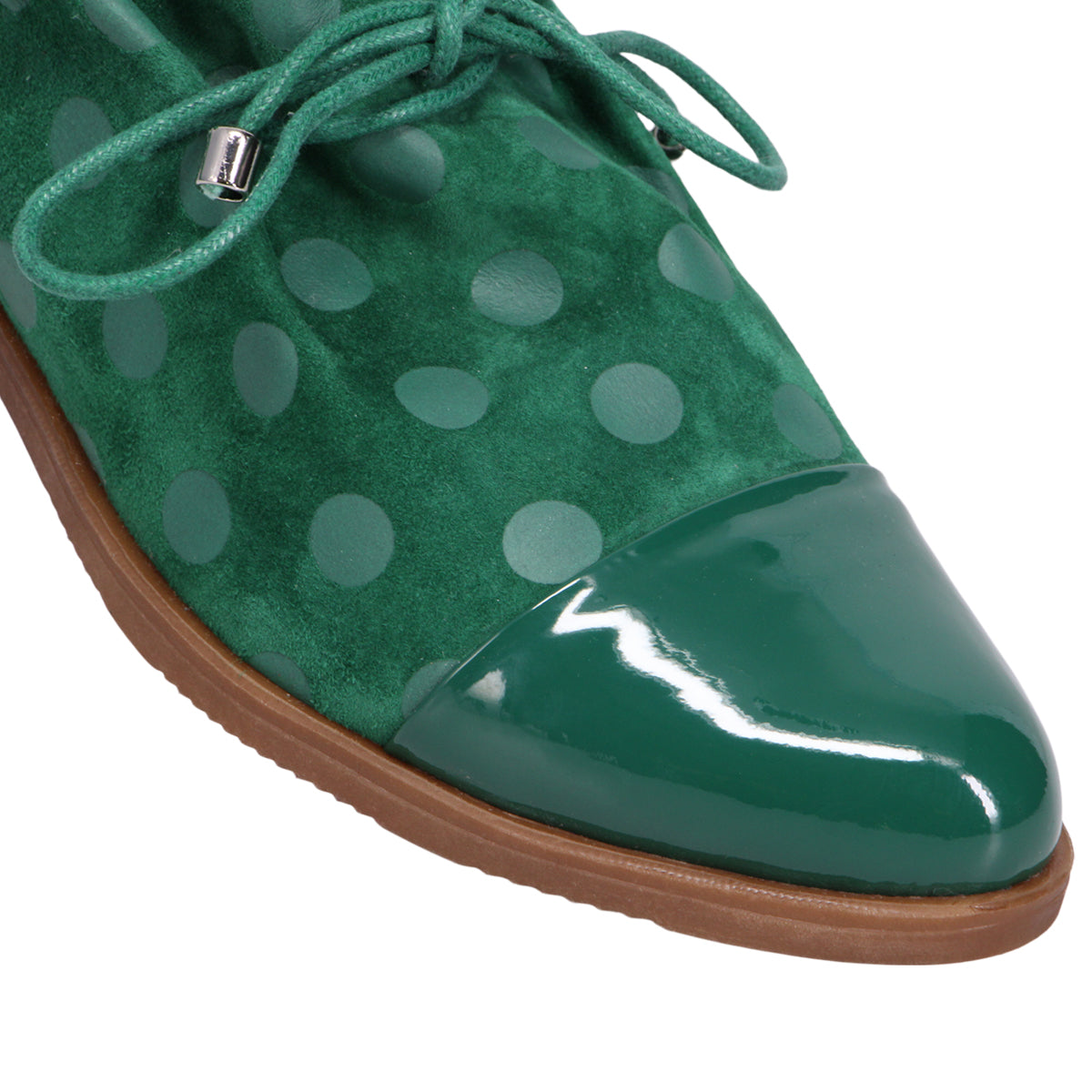 EMERALD DOT SUEDE | Detail