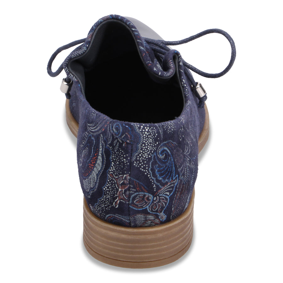 NAVY REGAL PRINT | Rear