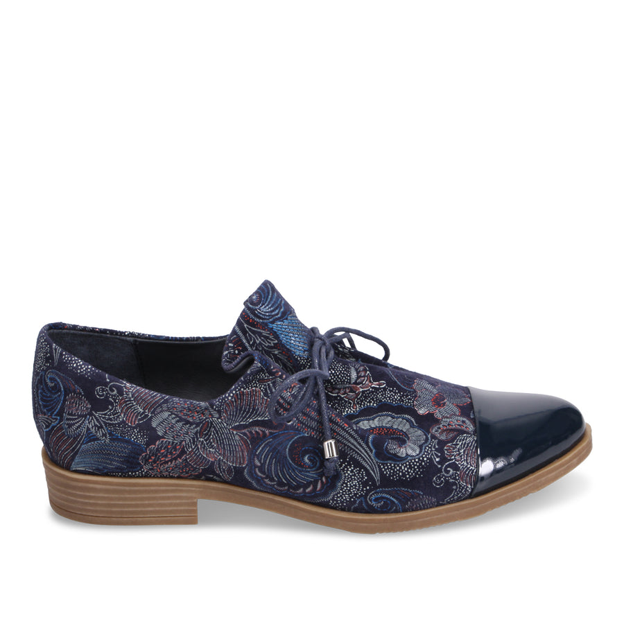 NAVY REGAL PRINT | Right