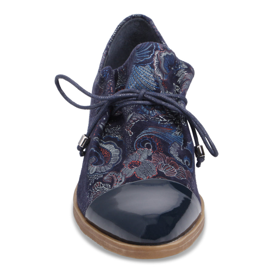 NAVY REGAL PRINT | Front