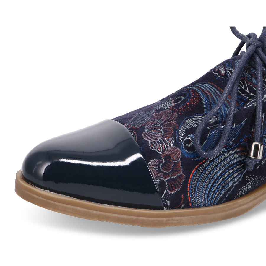 NAVY REGAL PRINT | Detail