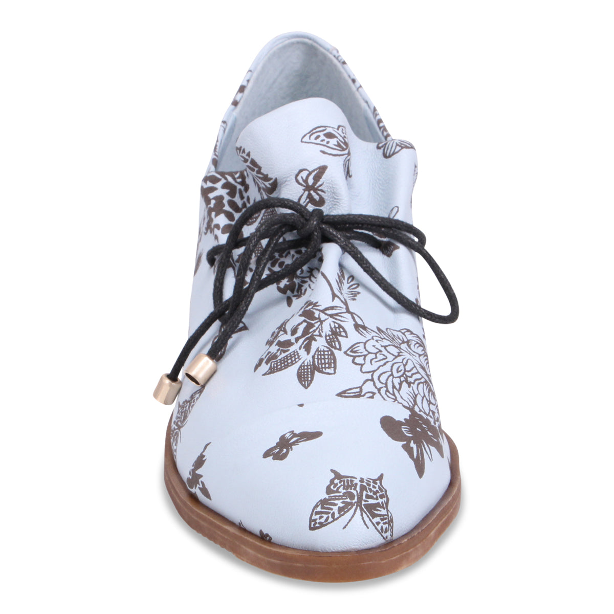 PALE BLUE CHOC FLORAL | Front