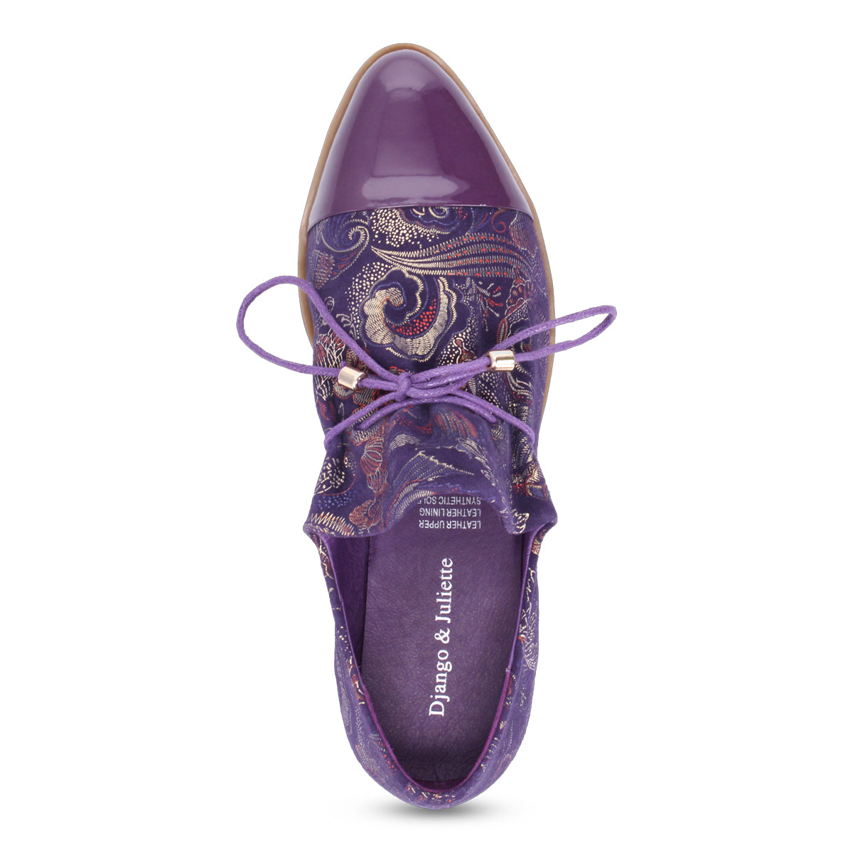 PURPLE REGAL PRINT | Top