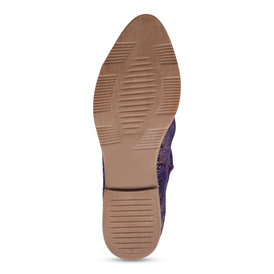 PURPLE REGAL PRINT | Bottom