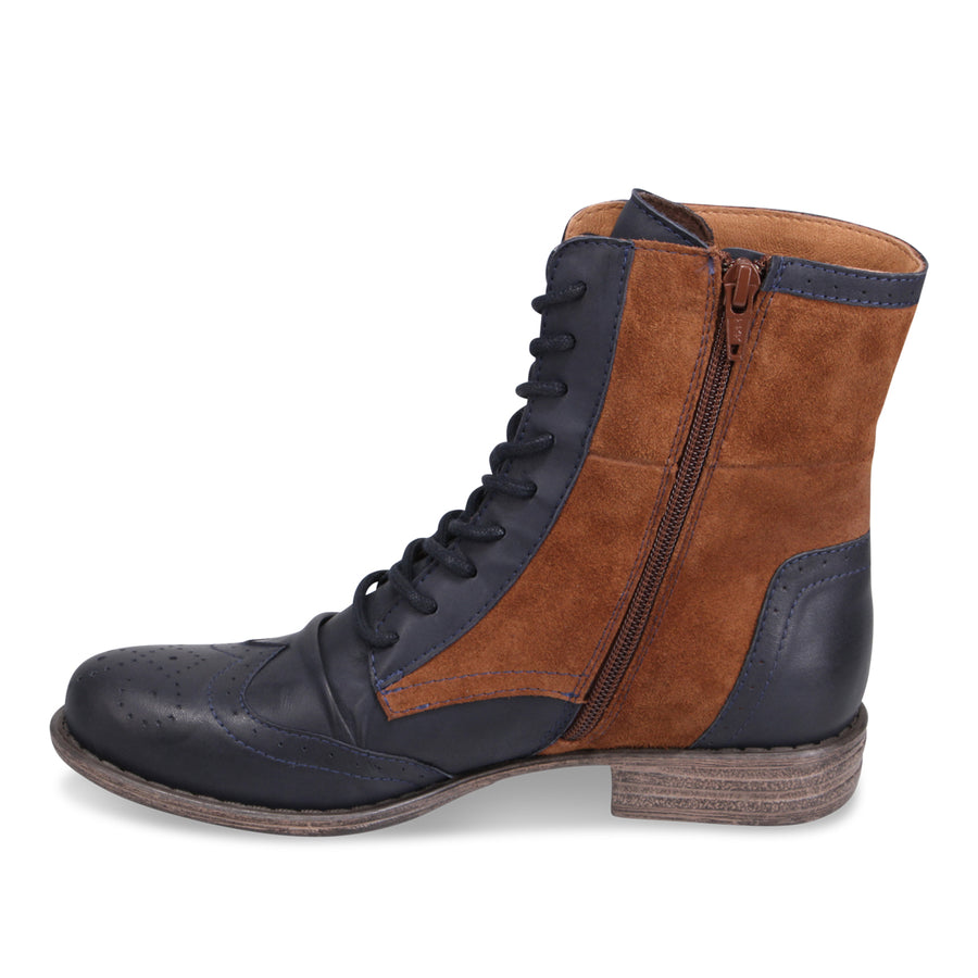 NAVY/BROWN | Left